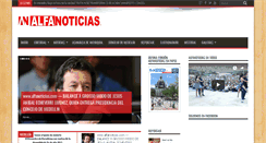 Desktop Screenshot of alfanoticias.com